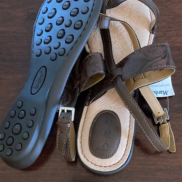 BNWT b•ø•c by Børn Tooled Vegan Leather Sandals 9M - Picture 6 of 7
